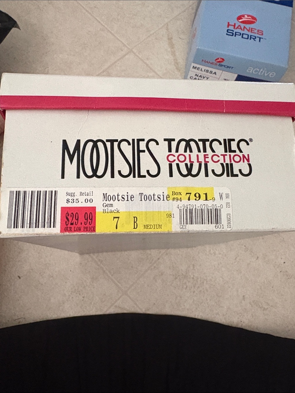 Mootsies Tootsies Shoe Box